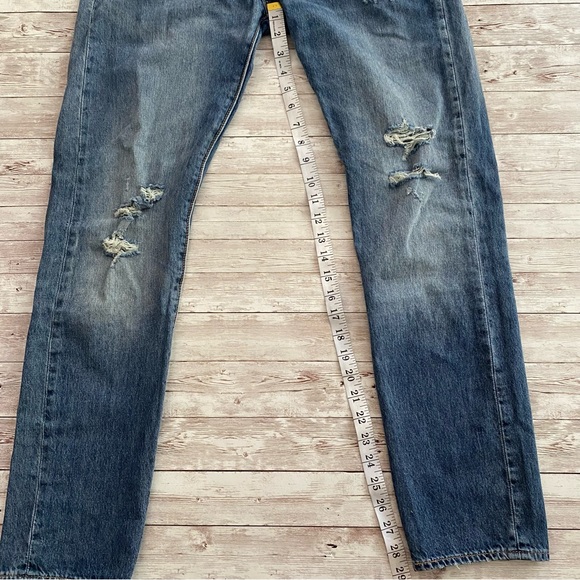 Levi’s 512 slim fit  distressed jeans 31x32 - Picture 4 of 5